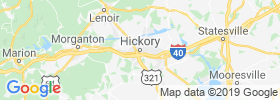 Hickory map